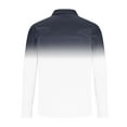 thumbnail image 4 of Pisexur Chandails en Molleton pour Hommes à Manches Longues, Sweat à Col Rabattu, Mode Décontractée, Patchwork de Couleurs Surdimensionné, Pull-Over, Fermeture Éclair Quart, Chemises de Gym Athlétiques, Chandail en Molleton Grande Taille M-6TG, 4 of 5