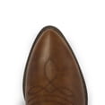 thumbnail image 4 of Pennysue Women's Cowboy Boots Solid Brown Mid-Calf Pointed Toe Cowgirl Western Boots for Dancing Wedding Traveling Daily Outfits 7M, 4 of 6
