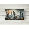 thumbnail image 3 of Carolines Treasures DAC2013PW1216 16 x 12 in. Unisex Belgian Malinois Spooky Halloween Fabric Decorative Pillow, 3 of 4