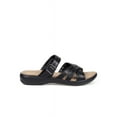 thumbnail image 2 of Mark and Maddux Slip on Women's Crisscross Comfort Sandals, 2 of 3