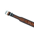 thumbnail image 5 of Affilare Leather Dog Collar Western Style Sun Flower Design Padded for 10AB122-XS, 5 of 7