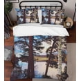 thumbnail image 2 of 3D Lago Árbol Paisaje Funda de edredón Set Ropa de cama Set Funda nórdica Fundas de almohada 123, 2 of 3