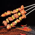 thumbnail image 2 of Soro Essentials- Set of 1600 Round 12” Bamboo Skewer- Skewers for BBQ Appetizer Fruit Cocktail Kabob Chocolate Fountain Grilling Barbecue Kitchen Crafting and Party, 2 of 6