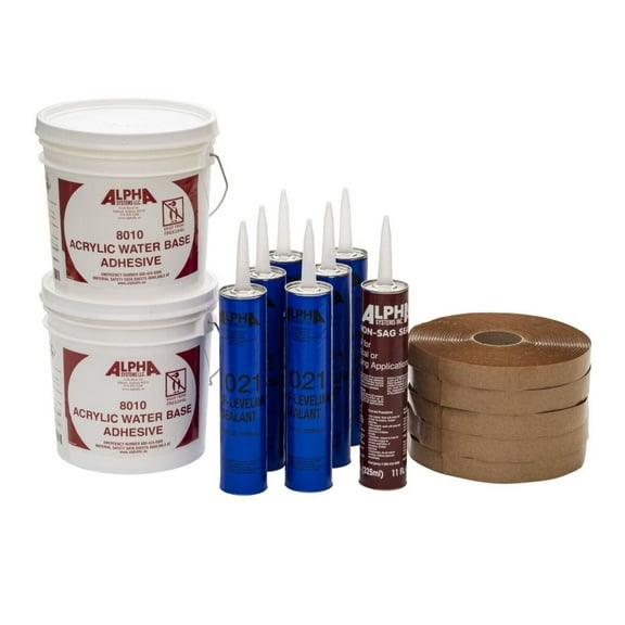 Alpha Systems 2020002636 SuperFlex Roof Kit - Beige (Up to 25')