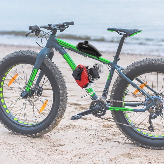 ToppiJoy 53cc 4-Stroke Petrol Gas Motor Kit Bicycle Bike Motor Kit Bicycle Engine Conversion Kit Motorized Bicycle Engine Kit for Bikes