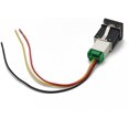 thumbnail image 5 of jfqm Car Red Light Packing Radar Power On Off Camera Mirror Switch Button Fit for VW Golf 6 Fit for Jetta 5 MK5 Caddy EOS Scirocco (Color : Radar), 5 of 5