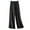 Black, variant on Chbgutlmr Cotton Linen Pants for Women Wide Leg Flat Front Elastic Waist Palazzo Pants Casual Summer Breathable Trousers with Pockets