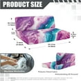 thumbnail image 6 of XYZCANDO Fluid Galaxy Print RV Sofa Cover RV Couch Cushion Slipcovers Comfortable Loveseat Slipcovers for Travel Couch Stain Resistant Sofa Cover 2 Backrest Cover & 2 Bench Cover, 6 of 6