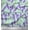 Pastel Mint, variant on Soimoi Cotton Duck Fabric Leaves & Lavender Shirting Print Fabric by The Yard 42 Inch Wide