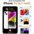 thumbnail image 2 of Magnetic Case for iPhone 16 Pro Max with Full Camera Protection [Compatible with Magsafe] [Translucent Matte] Protective Phone Case, Hot Pink,Red, 2 of 5