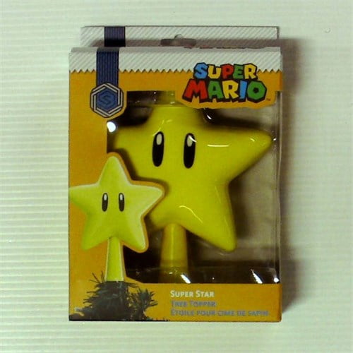 Super Mario Super Star Tree Topper