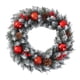 thumbnail image 1 of Corona navideña Corona navideña artificial Corona para puerta de entrada Bayas rojas Navidad Rojo, 1 of 9