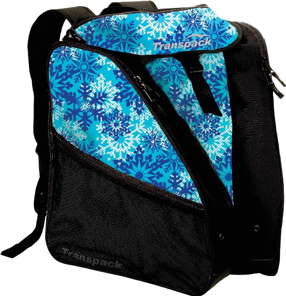 Transpack XTW Boot Bag - Blue/Green Aztec