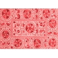 thumbnail image 1 of Ahgly Company Machine Washable Indoor Rectangle Oriental Red Modern Area Rugs, 5' x 7', 1 of 4