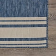 thumbnail image 4 of 8â€™ x 10â€™ Navy Nautical Indoor Outdoor Area Rug, 4 of 8