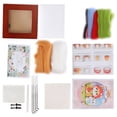 thumbnail image 3 of Needle Felting Kit, Soft Needle Felting Starter Kit  For Beginner For DIY For Children Strawberry Dog + Cat, 3 of 8