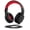 Black/Red, variant on FosPower Kids Headphones with Microphone, Foldable 85dB Safe Volume Stereo Adjustable over Ear Headphones for Kids, Girls, Boys, Children, Wired Kids Headphones for School Tablet, Black/Red