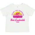 thumbnail image 3 of Inktastic Summer Enjoy the Sunshine Fort Lauderdale Florida in Pink Boys or Girls Toddler T-Shirt, 3 of 5