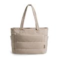 thumbnail image 1 of Bolso Bandolera Acolchado Tote Puffer Con Compartimentos para Mujer (Caqui), 1 of 8
