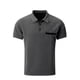 thumbnail image 3 of pstuiky Camisas de vestir de manga corta para hombre, Camisa de manga corta con solapa y botones para hombre, color liso, abierta y cerrada ropa de hombre l, 3 of 8