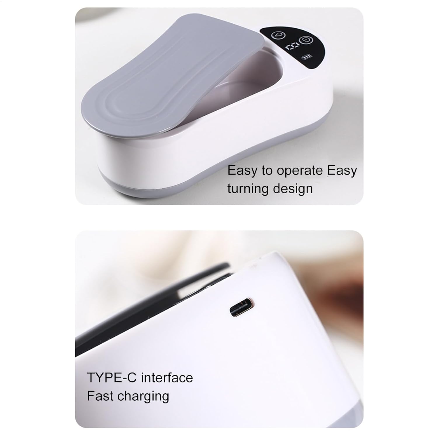 Electric Ultrasonic Cleaner - Quiet Cleaning Machine, Professional Cleaning Tool | Desktop Ultrasonic Jewelry Cleaner With Led Indicator, Ultrasonics Device For Jewelry Watches Silverware Coin