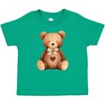 thumbnail image 3 of Inktastic Cute Teddy Bear with Heart Boys or Girls Baby T-Shirt, 3 of 5