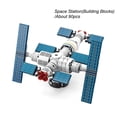 thumbnail image 1 of SALYWEE Space Shuttle Building Blocks, Space Ship Model Toy, Rocket and Space Station Building Bricks, Collectibles Gifts for Space Fans, 1 of 12
