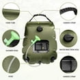 thumbnail image 5 of 20L Solar Heating Camping Shower Bag with Removable Hose and On-Off Switchable Shower Head, 5 of 5