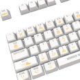 thumbnail image 3 of Tachiuwa Mechanical Keycaps Set for Gaming Mechanical Keyboard White, 3 of 8
