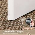 thumbnail image 4 of Tapete para puerta BEQHAUSE 81x122 cm antideslizante, lavable, beige, 4 of 9