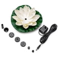 thumbnail image 4 of Solar Bird Bath Pump, Outdoor Solar Fountain Water Pump Eco Friendly Garden Bird Bath Circulation System Easy Install Feature, for Garden Bird Bath Pond Fountain Outdoor Use, 4 of 6