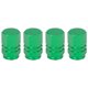 thumbnail image 1 of Neumático Vástago Válvula Tapas Coche Unique Bargains Anti-polvo Hexagonal forma aluminio Aleación verde, 1 of 1