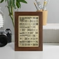thumbnail image 5 of Encyclopediae VII -Framed Print w/glass-Chestnut, 5 of 8