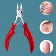 thumbnail image 2 of Olecranon Toe Nail Clippers Mango antideslizante Elegante traje de ranura para uñas para gruesos rojo jinwen Cortaúñas Olécranon, 2 of 7