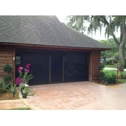 Lifestyle Screens Garage Door Screen (Brownstone, 6'Wx7'H; 17x20 Black Superscreen)