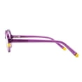 thumbnail image 2 of Little Dream Eyewear 1023 Purple Yellow High Quality Kids Eyeglasses 42-18-120, 2 of 3