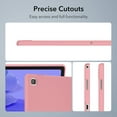 thumbnail image 3 of ELEHOLD Silicone Case For Samsung Tab A7 Lite 8.7 (2021) Heavy Duty Shockproof Cover, Slim&Lightweight, Soft Skin-Friendly, Anti-Scratch Protective Tablet Cover, Pink, 3 of 8