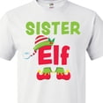 thumbnail image 4 of Inktastic Christmas Sister Elf T-Shirt, 4 of 5