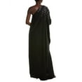 thumbnail image 2 of Halston womens  Chaya Gown, 8, Black, 2 of 3