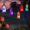 thumbnail image 5 of Big sale! Halloween Decorative Luminous Ghost Hanging Lamp Colorful Witch Ice Bar Lamp LED Colorful Lamp String Ghost Festival Hanging Ghost Atmosphere Lamp, 5 of 5
