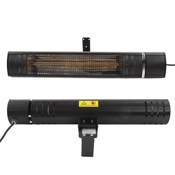 Electric Outdoor Heater, Electric Patio Heater IP65 Waterproof Aluminum Alloy For Courtyard