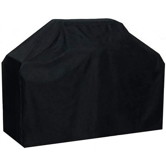 Grill Cover - Oxford Weatherproof Waterproof BBQ Cover for Ultimate Protection - Black, 145x61x117cm