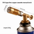 thumbnail image 4 of OPAL- Portable Gas Torch Flame Blowtorch Copper Flame Garden Bbq Gas-Burner Lighter, 4 of 6