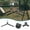 Black, variant on Aluminum Alloy Foldable Clothes Rack, Portable Drying Rack for Outdoor Camping, Travel Business Trip Laundry Stand