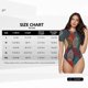 thumbnail image 5 of Balery Autumn Leaves Body de cuello redondo de manga corta para mujer Tops de manga corta Tops básicos-Large, 5 of 7