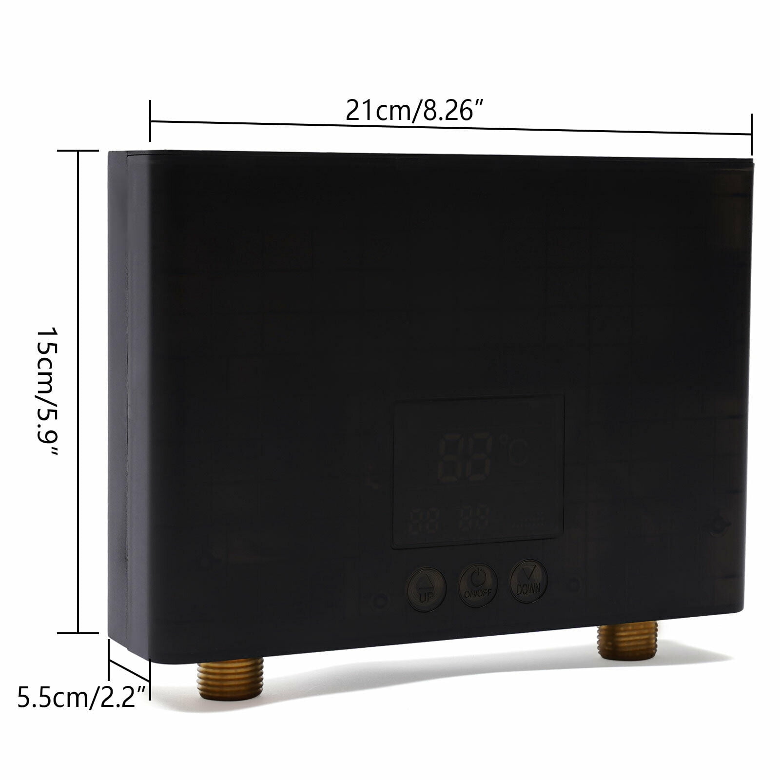 Electric Hot Tankless Water Heater Bathroom Shower Instant Boiler Home Kitchen for kitchens, restaurants, hotels