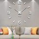 thumbnail image 2 of Reloj de Pared Vhermosa Modern Mute DIY 3D Pegatina Gold-73, 2 of 5