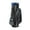 CARBON FIBER/BLACK/ROYAL, variant on Bag Boy Shield Cart Bag, 14-Way Organizer, 8 Zippered Pockets, Carbon Fiber/Black/Royal