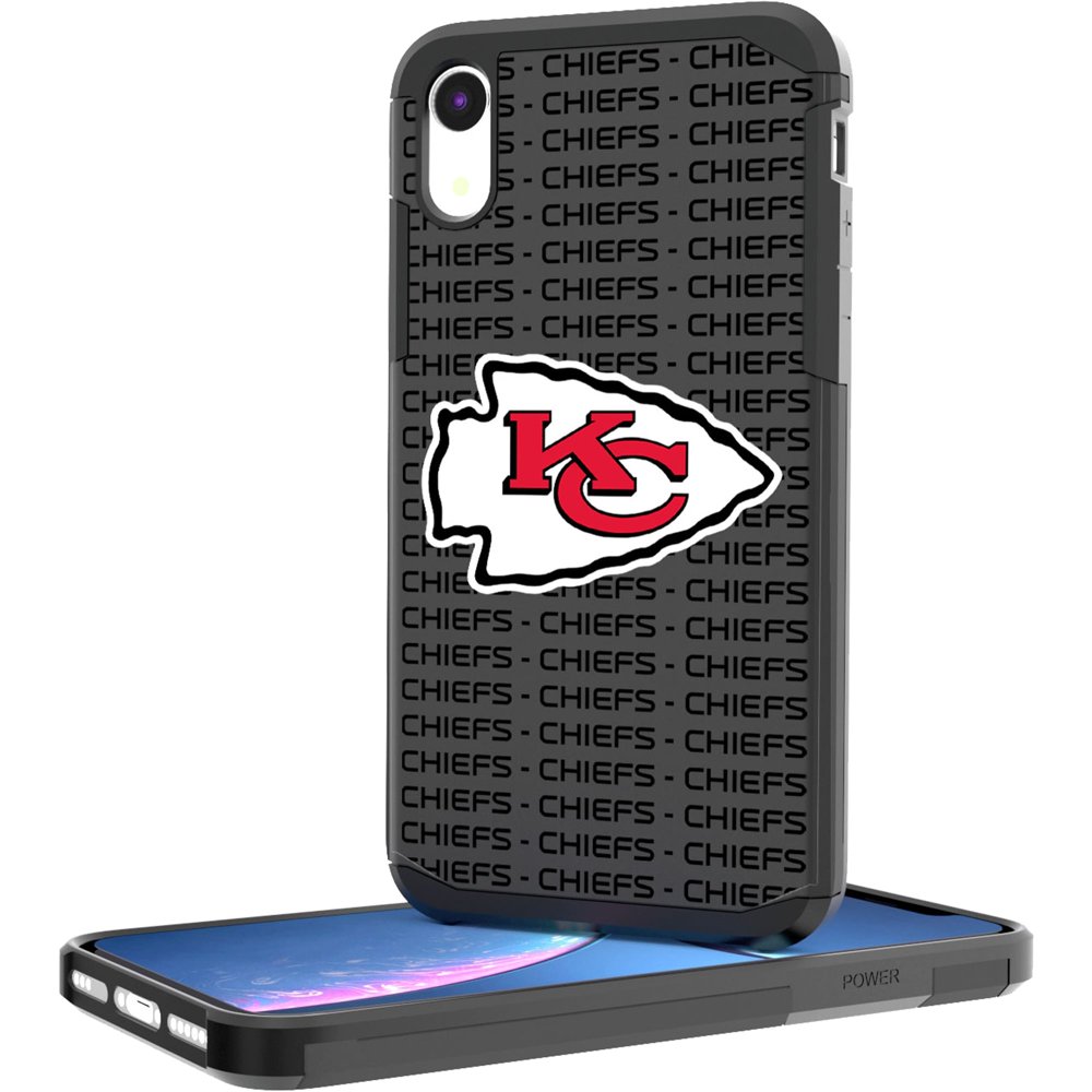 Kansas City Chiefs iPhone Rugged Case with Text Design