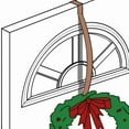 thumbnail image 3 of Haute Decor HighProfile® Wreath Hanger - Matte Black, 3 of 7